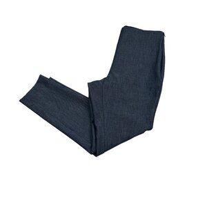 Loft Petites High Waist Curvy Skinny Pants Denim/Chambray Women's Size 8P